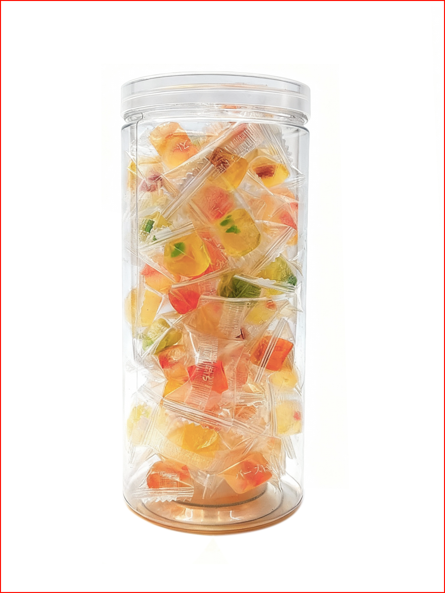 Colored Fudge Bucket