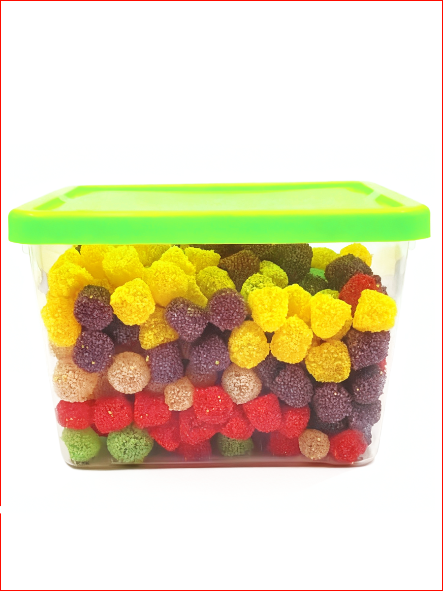 Colored Sugar Granules