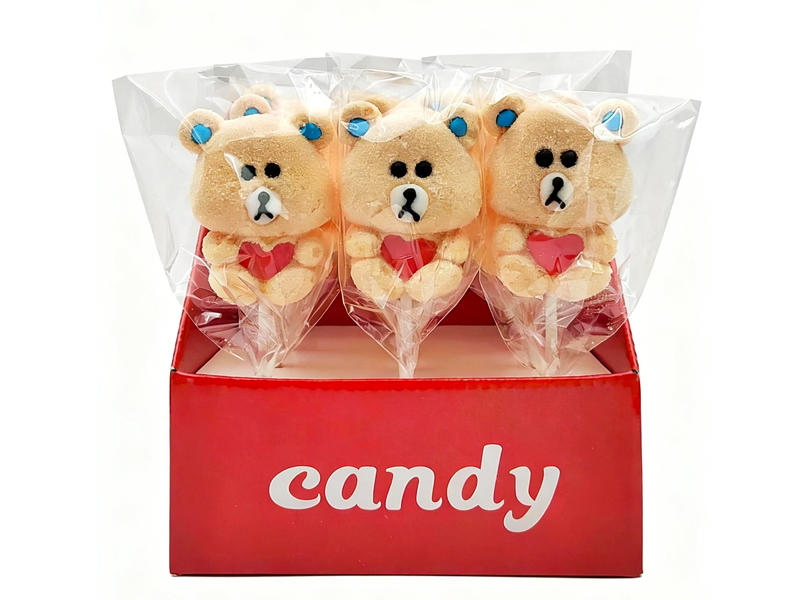 Cuddly Bear Holding a Heart